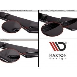 Maxton LAME DU PARE-CHOCS AVANT V.2 Audi RS7 Facelift Gloss Black, AU-RS7-1F-FD2G Tuning.fr