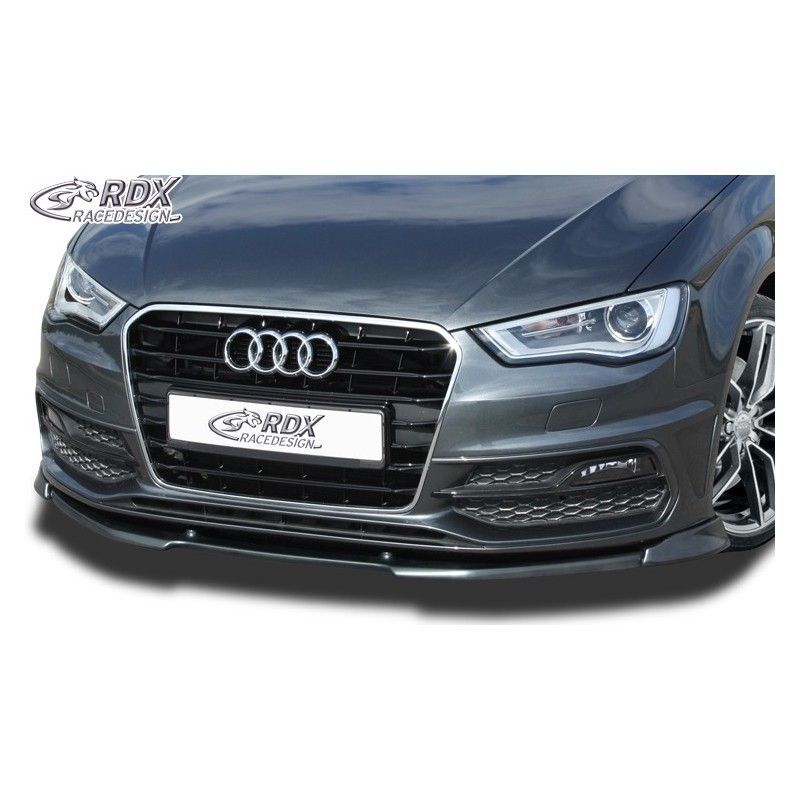 RDX Front Spoiler VARIO-X Tuning AUDI A3 8V, 8VA Sportback, 8VS Sedan (S-Line- / S3 Frontbumper. -2016) Front Lip Splitter, AUDI RDX Front Spoiler VARIO-X Tuning AUDI A3 8V, 8VA Sportback, 8VS Sedan (S-Line- / S3 Frontbumper. -2016) Front Lip Splitter, AUDI