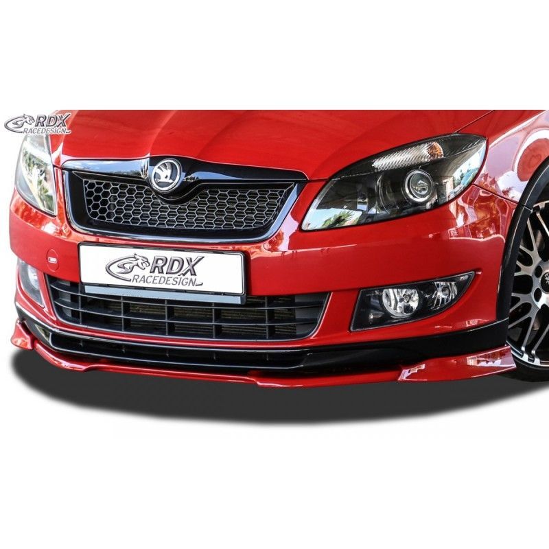 RDX Front Spoiler VARIO-X Tuning SKODA Fabia 2 Typ 5J 2010+ Monte Carlo Front Lip Splitter, SKODA RDX Front Spoiler VARIO-X Tuning SKODA Fabia 2 Typ 5J 2010+ Monte Carlo Front Lip Splitter, SKODA