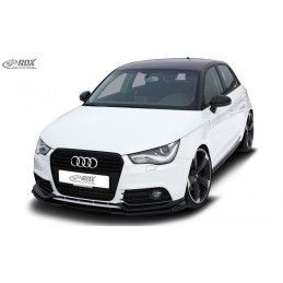 RDX Front Spoiler VARIO-X Tuning AUDI A1 8X & A1 8XA Sportback (-01/2015, Competition Frontbumper) Front Lip Splitter, AUDI