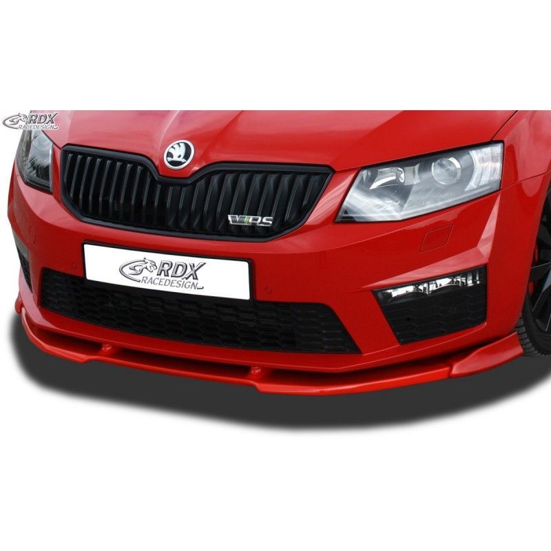 RDX Front Spoiler VARIO-X Tuning SKODA Octavia 3 (5E) RS Front Lip Splitter, SKODA RDX Front Spoiler VARIO-X Tuning SKODA Octavia 3 (5E) RS Front Lip Splitter, SKODA