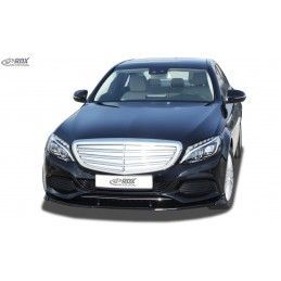 RDX Front Spoiler VARIO-X Tuning MERCEDES C-Class W205, S205, C205 (-2018) "V1" Front Lip Splitter, MERCEDES