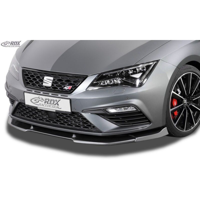 RDX Front Spoiler VARIO-X Tuning SEAT Leon 5F FR + Cupra + Cupra 300 Facelift 2017+ (incl. SC, ST) Front Lip Splitter, SEAT RDX Front Spoiler VARIO-X Tuning SEAT Leon 5F FR + Cupra + Cupra 300 Facelift 2017+ (incl. SC, ST) Front Lip Splitter, SEAT