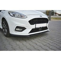 Maxton Lame Du Pare-Chocs Avant V.2 Ford Fiesta Mk8 ST / ST-Line Gloss Black, FO-FI-8-STLINE-FD2G Tuning.fr