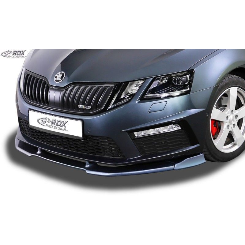 RDX Front Spoiler VARIO-X Tuning SKODA Octavia 3 (5E) RS Facelift 2017+ Front Lip Splitter, SKODA RDX Front Spoiler VARIO-X Tuning SKODA Octavia 3 (5E) RS Facelift 2017+ Front Lip Splitter, SKODA