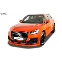 RDX Front Spoiler VARIO-X Tuning AUDI Q2 S-Line 2016+ Front Lip Splitter, AUDI