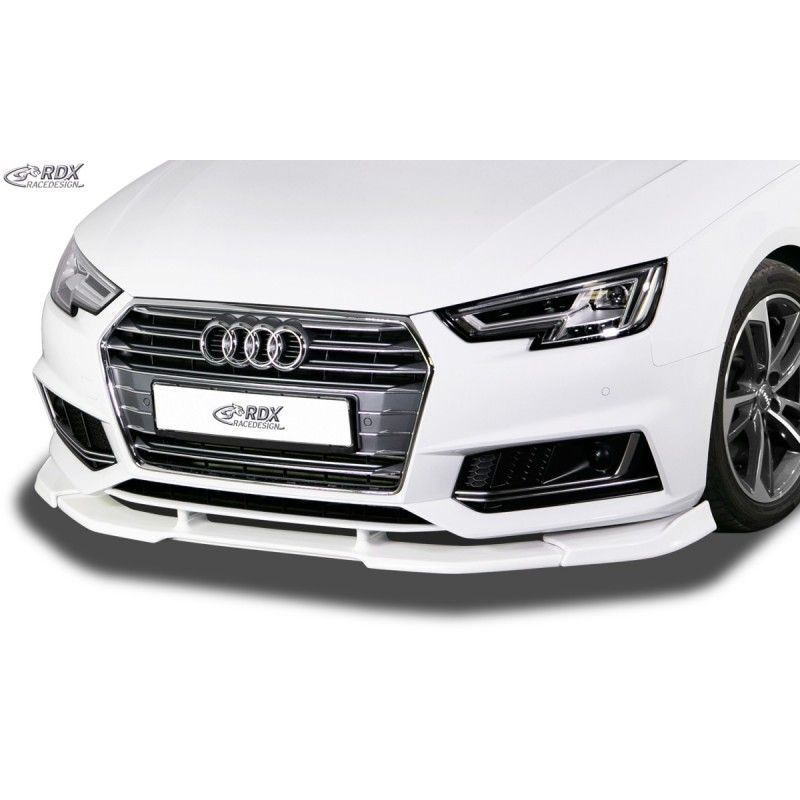 RDX Front Spoiler VARIO-X Tuning AUDI A4 8W B9 (-2019, Tuning S-Line- and S4-Frontbumper) Front Lip Splitter, AUDI RDX Front Spoiler VARIO-X Tuning AUDI A4 8W B9 (-2019, Tuning S-Line- and S4-Frontbumper) Front Lip Splitter, AUDI