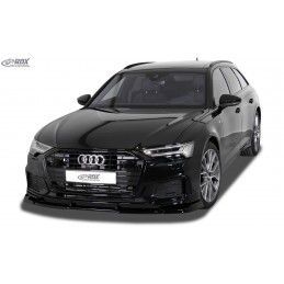 RDX Front Spoiler VARIO-X Tuning AUDI A6 4K C8 2F S-Line / S6 (fit Tuning S-Line- and S6-Frontbumper) Front Lip Splitter, AUDI