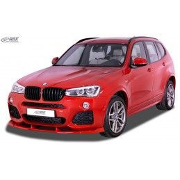 RDX Front Spoiler VARIO-X Tuning BMW X3 F25 M-Sport & M-Technic 2014-2017 Front Lip Splitter, BMW
