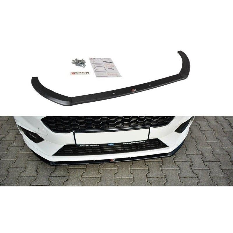 Maxton Lame De Pare-Chocs Avant V.3 Ford Fiesta Mk8 ST / ST-Line Gloss Black, FO-FI-8-STLINE-FD3G Tuning.fr