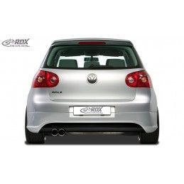 RDX rear bumper extension Tuning VW Golf 5 "R32 clean" with exhaust hole left, VW