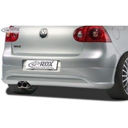RDX rear bumper extension Tuning VW Golf 5 "R32 clean" with exhaust hole left, VW