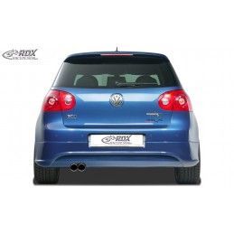 RDX rear bumper extension Tuning VW Golf 5 "R32 clean" with exhaust hole left, VW
