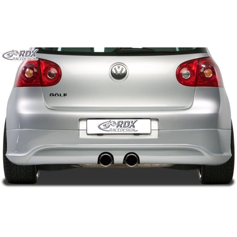 RDX rear bumper extension Tuning VW Golf 5 "R32 clean" with exhaust hole Tuning R32-Exhaust, VW RDX rear bumper extension Tuning VW Golf 5 "R32 clean" with exhaust hole Tuning R32-Exhaust, VW