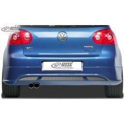 RDX rear bumper extension Tuning VW Golf 5 "V2" with exhaust hole left, VW