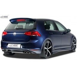 RDX rear bumper extension Tuning VW Golf 7 "R-Look" center part, VW