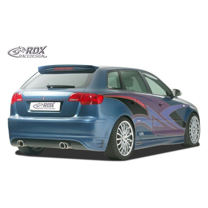 RDX rear bumper extension Tuning AUDI A3 Sportback -2008, AUDI RDX rear bumper extension Tuning AUDI A3 Sportback -2008, AUDI