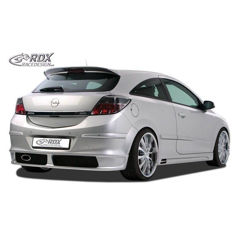 RDX rear bumper extension Tuning OPEL Astra H GTC, OPEL RDX rear bumper extension Tuning OPEL Astra H GTC, OPEL