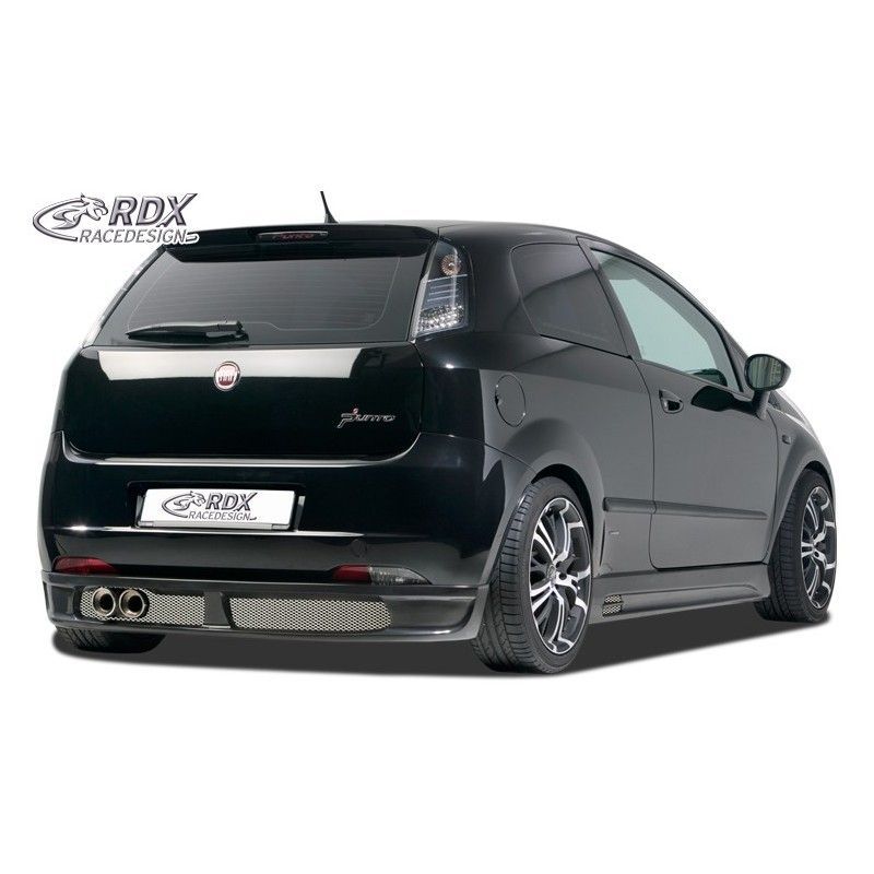 RDX rear bumper extension Tuning FIAT Grande Punto, FIAT RDX rear bumper extension Tuning FIAT Grande Punto, FIAT