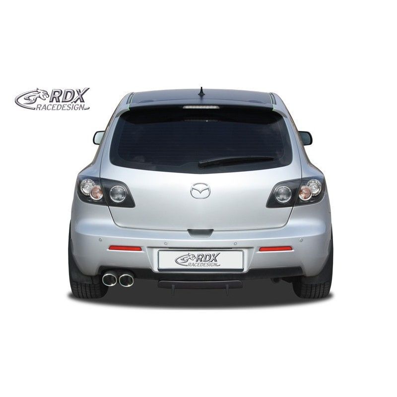 RDX Rear Diffusor U-Diff Tuning MAZDA 3 2006-2009, MAZDA RDX Rear Diffusor U-Diff Tuning MAZDA 3 2006-2009, MAZDA