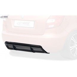 RDX rear bumper extension Tuning SKODA Fabia 2 / 5J Diffusor, SKODA