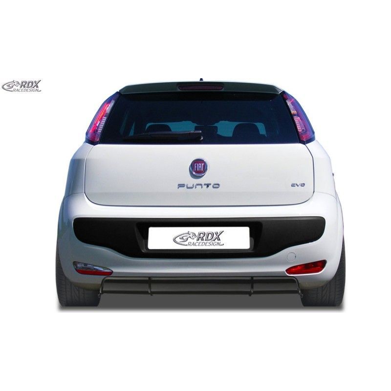RDX rear bumper extension Tuning FIAT Punto Evo Diffusor, FIAT RDX rear bumper extension Tuning FIAT Punto Evo Diffusor, FIAT