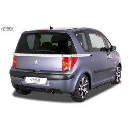 RDX rear bumper extension Tuning PEUGEOT 1007 Diffusor Diffuser, PEUGEOT