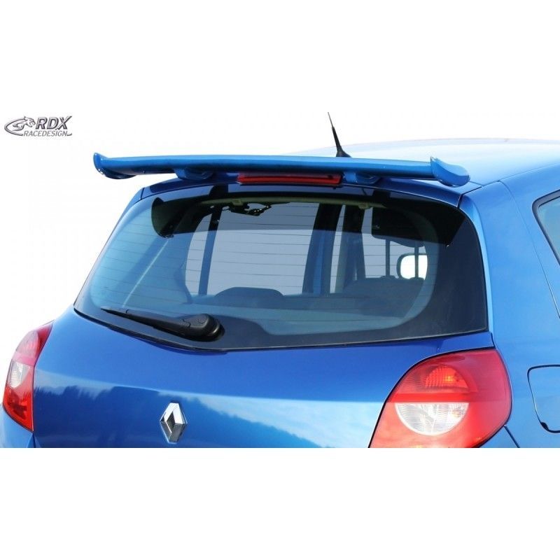 RDX Roof Spoiler Tuning RENAULT Clio 3 Phase 1 / 2 Trunk Spoiler Rear Wing, RENAULT RDX Roof Spoiler Tuning RENAULT Clio 3 Phase 1 / 2 Trunk Spoiler Rear Wing, RENAULT