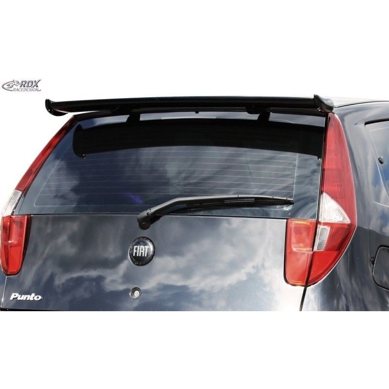 RDX Roof Spoiler Tuning FIAT Punto 2 Type 188 (also Facelift / Punto 3) Trunk Spoiler Rear Wing, FIAT RDX Roof Spoiler Tuning FIAT Punto 2 Type 188 (also Facelift / Punto 3) Trunk Spoiler Rear Wing, FIAT