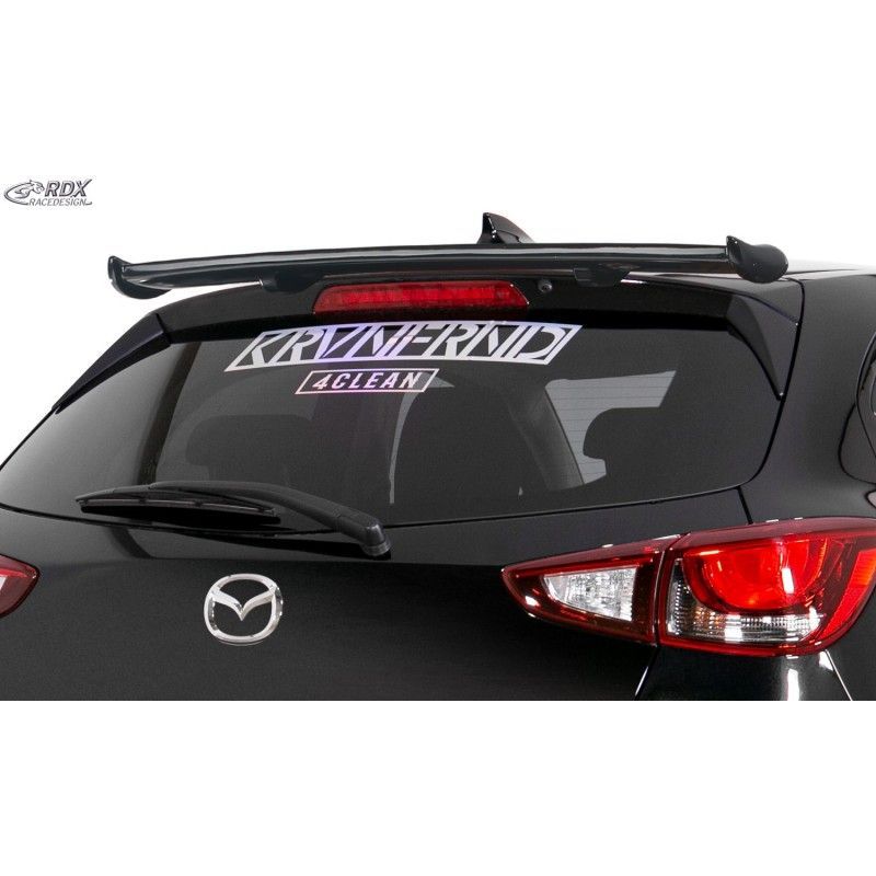 RDX Roof Spoiler Tuning MAZDA 2 (DJ) 2014-2020 & 2020+ Rear Wing, MAZDA RDX Roof Spoiler Tuning MAZDA 2 (DJ) 2014-2020 & 2020+ Rear Wing, MAZDA