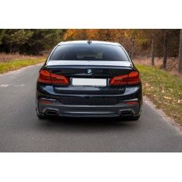 CENTRAL ARRIÈRE MAXTON BMW 5 G30/ G31 M-Pack Noir Brillant