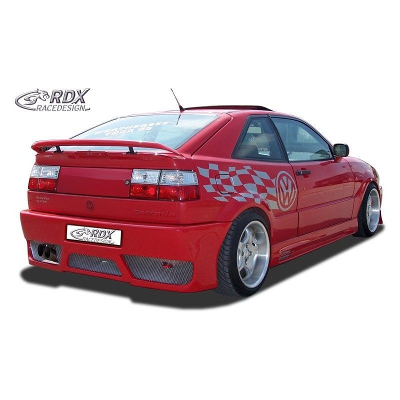 RDX Rear bumper Tuning VW Corrado with numberplate "GT-Race", VW RDX Rear bumper Tuning VW Corrado with numberplate "GT-Race", VW