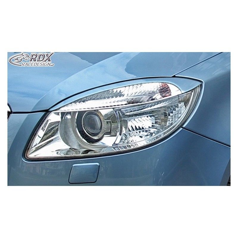 RDX Headlight covers Tuning SKODA Fabia 2 / 5J -2010, SKODA RDX Headlight covers Tuning SKODA Fabia 2 / 5J -2010, SKODA