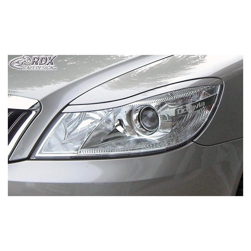 RDX Headlight covers Tuning SKODA Octavia 2 / 1Z Facelift 2008+, SKODA RDX Headlight covers Tuning SKODA Octavia 2 / 1Z Facelift 2008+, SKODA