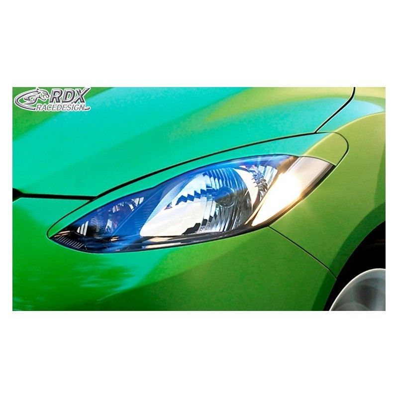 RDX Headlight covers Tuning MAZDA 2 (DE) 2007-2010, MAZDA RDX Headlight covers Tuning MAZDA 2 (DE) 2007-2010, MAZDA