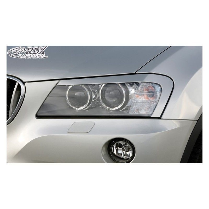 RDX Headlight covers Tuning BMW X3 F25 2010-2014, BMW RDX Headlight covers Tuning BMW X3 F25 2010-2014, BMW