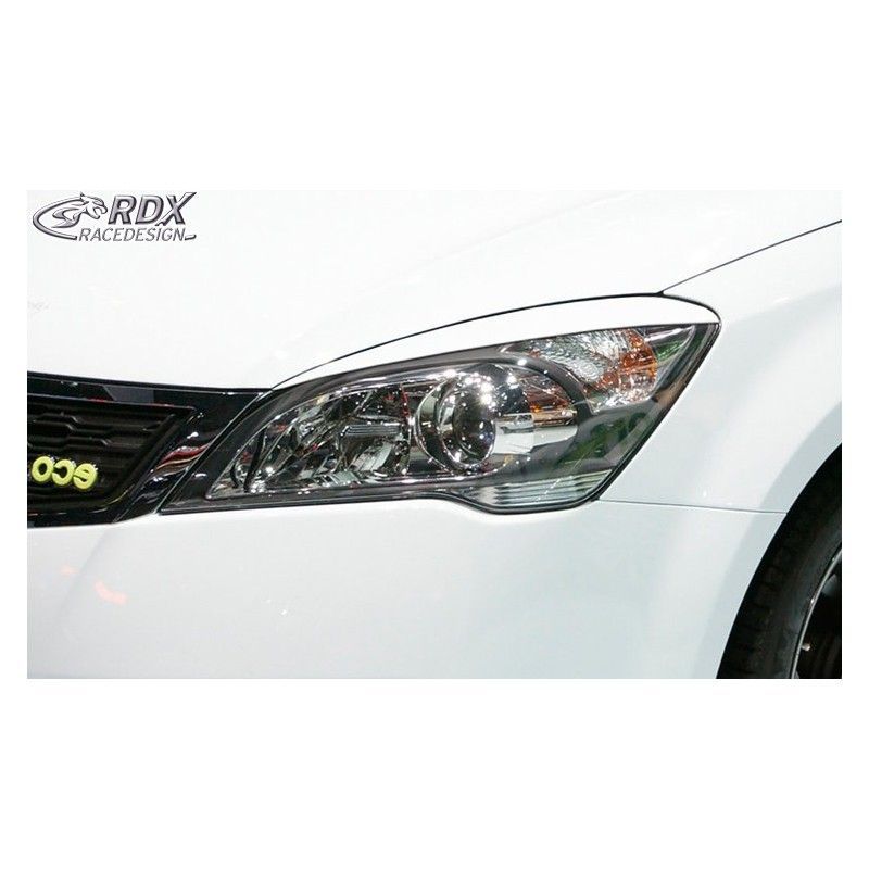 RDX Headlight covers Tuning KIA Ceed & Pro Ceed Typ ED 2009-2012, KIA RDX Headlight covers Tuning KIA Ceed & Pro Ceed Typ ED 2009-2012, KIA