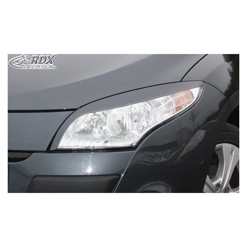 RDX Headlight covers Tuning RENAULT Megane 3 2008-2013, RENAULT RDX Headlight covers Tuning RENAULT Megane 3 2008-2013, RENAULT