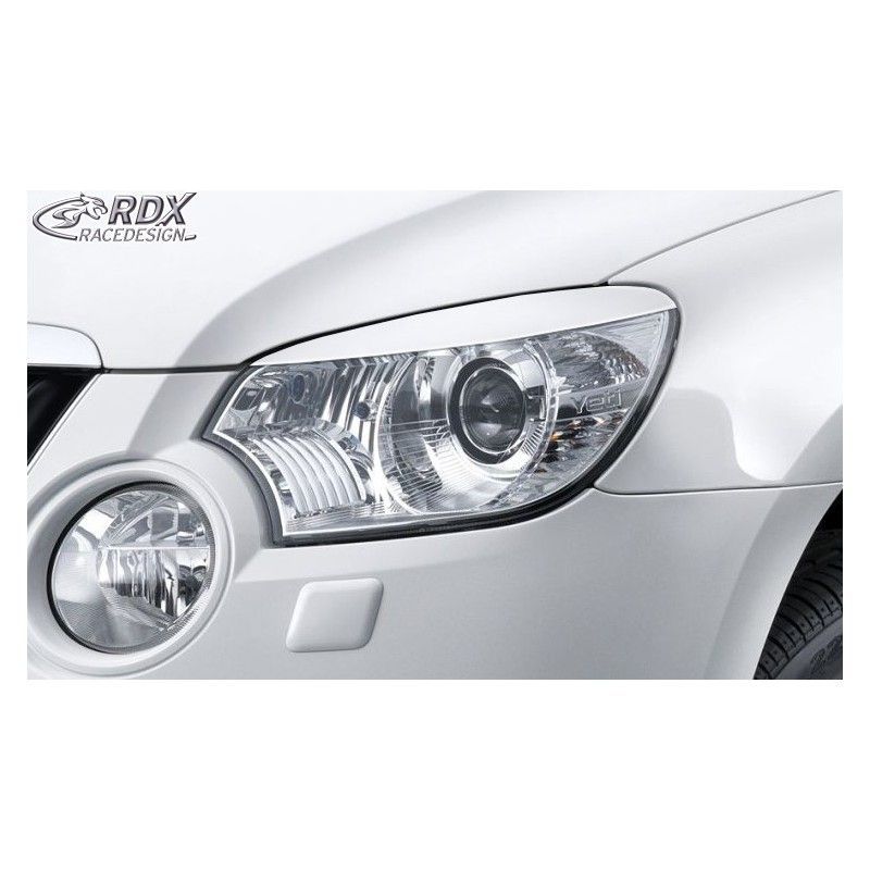 RDX Headlight covers Tuning SKODA Yeti 2009-2013, SKODA RDX Headlight covers Tuning SKODA Yeti 2009-2013, SKODA