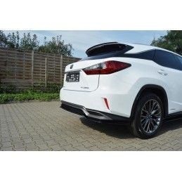 CENTRAL ARRIÈRE MAXTON Lexus RX Mk4 H (sans barres verticales) Noir Brillant