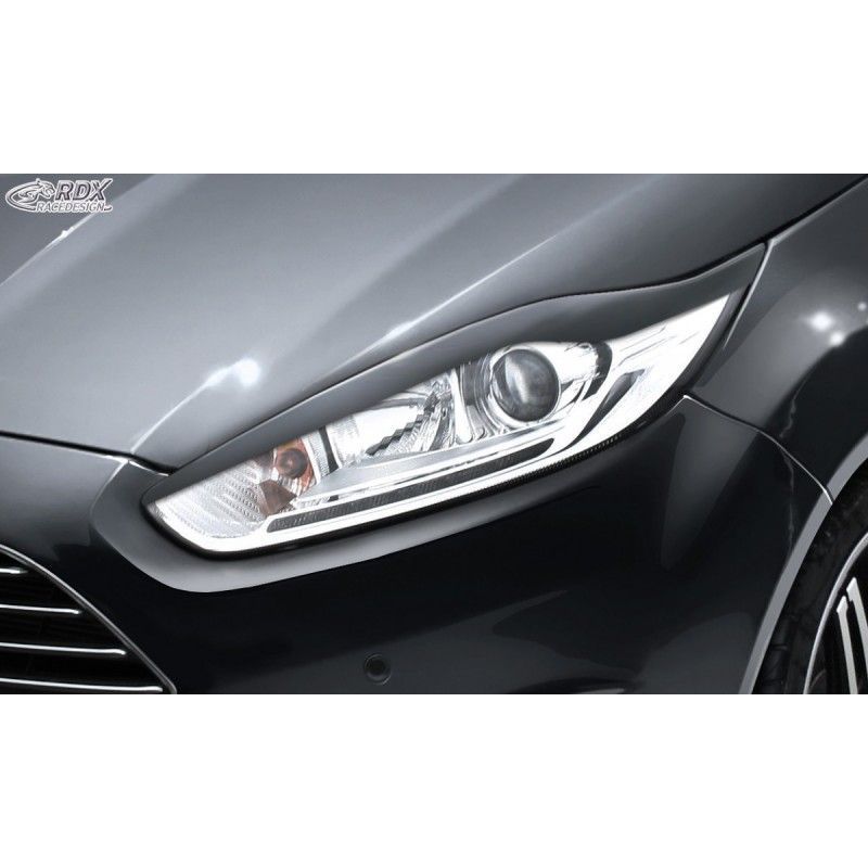 RDX Headlight covers Tuning FORD Fiesta MK7 JA8 JR8 (2012+), FORD RDX Headlight covers Tuning FORD Fiesta MK7 JA8 JR8 (2012+), FORD