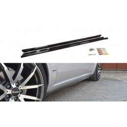 Maxton RAJOUTS DES BAS DE CAISSE POUR ALFA ROMEO 159 Gloss Black, AL-159-SD1G Tuning.fr