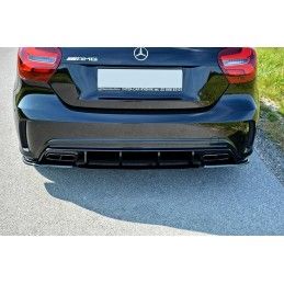 LAME ARRIERE MAXTON Mercedes A W176 AMG Facelift Noir Brillant