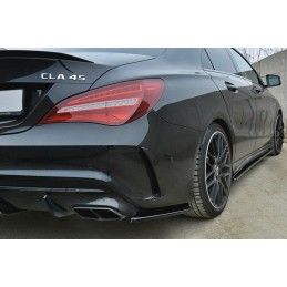 Maxton LAME DU PARE CHOCS ARRIERE Mercedes CLA A45 AMG C117 Facelift Gloss Black, ME-CLA-117F-AMG-RSD1G Tuning.fr