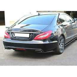 Maxton LAME DU PARE CHOCS ARRIERE Mercedes CLS C218 Gloss Black, ME-CLS-218F-RSD1G Tuning.fr