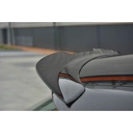 Spoiler Cap Maxton Audi A6 C7 Avant Noir Brillant