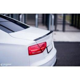 Maxton SPOILER CAP Audi A8 D4 Gloss Black, AU-A8-D4-CAP1G Tuning.fr