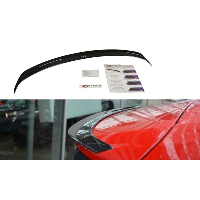 Maxton Spoiler Cap Audi Q2 Mk.1 Gloss Black, AU-Q2-1-CAP1G Tuning.fr