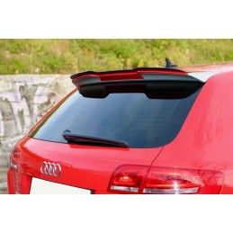 Maxton SPOILER CAP Audi RS3 8P Gloss Black, AU-RS3-8P-CAP1G Tuning.fr