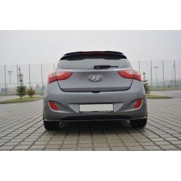 Maxton SPOILER CAP Hyundai i30 mk.2 Gloss Black, HY-I30-2-CAP1G Tuning.fr